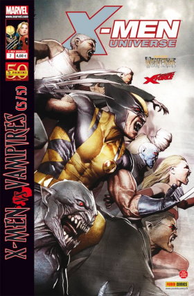 couverture comics La malédiction des mutants (5/5) - X-Men vs Vampires (kiosque)