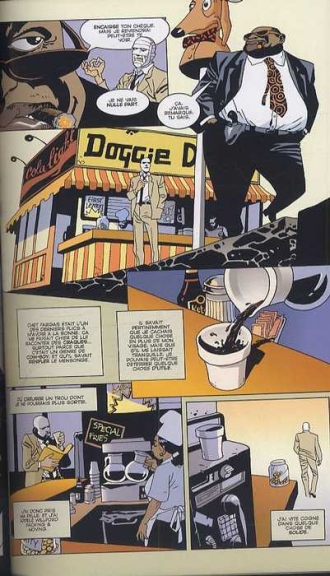 extrait comics Cent balles pour un privé