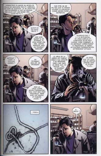 extrait comics Le contrecoup