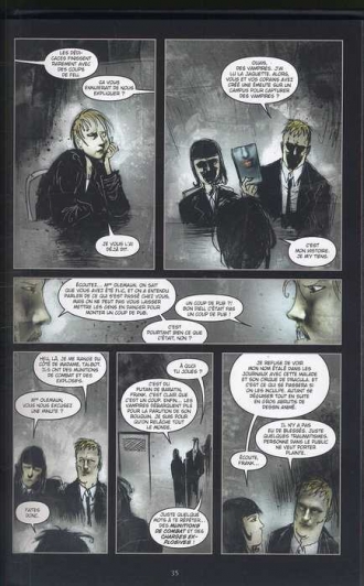 extrait comics Jours sombres