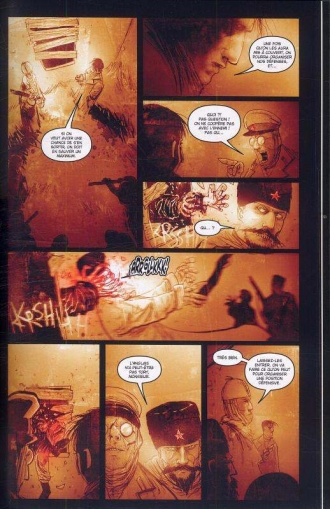 extrait comics Neige écarlate