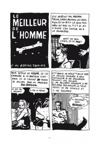 extrait comics Optic nerve mini-comics