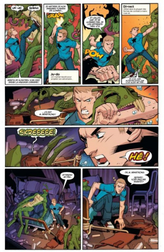 extrait comics A+A : Les Aventures d'Archer et Armstrong