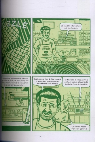 extrait comics La Nouvelle-Orléans après le déluge