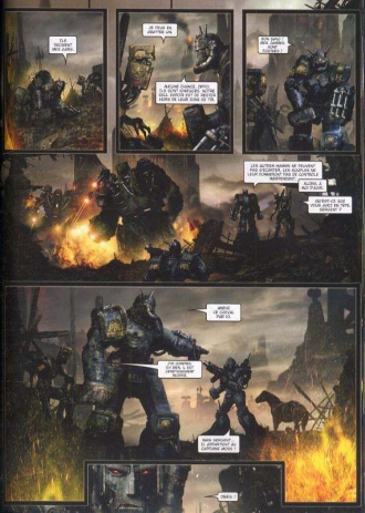 extrait comics La guerre Volgan