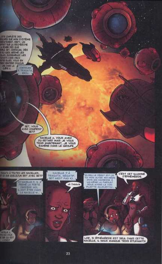 extrait comics La rentrée