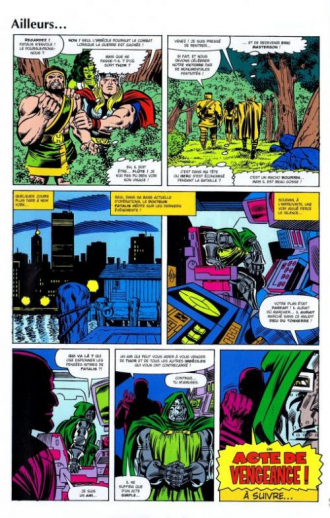 extrait comics Actes de vengeance