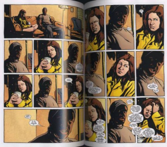 extrait comics Pourpre