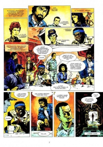 extrait comics Alien - Le huitième passager