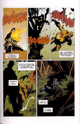 extrait comics Aliens salvation