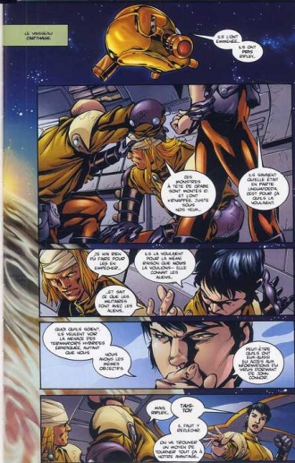 extrait comics Aliens vs Predator vs Terminator