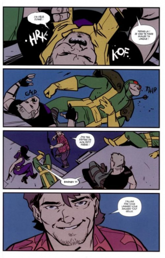 extrait comics Les Hawkeye