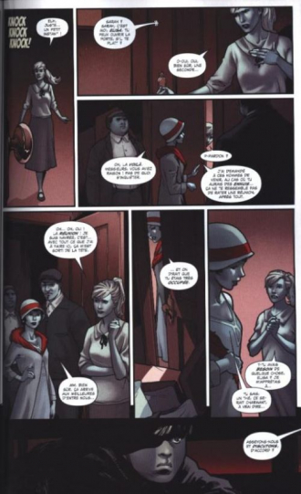 extrait comics Les coulisses de la guerre (kiosque)