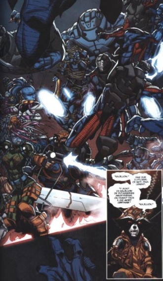 extrait comics Les Gardiens de l'Infini : Millénaire (kiosque)