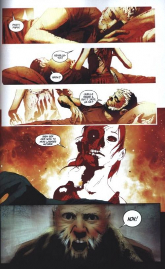 extrait comics Le père disparu (kiosque)