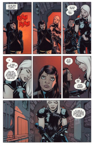 extrait comics Les quatre soeurs