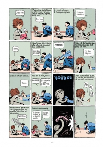 extrait comics Annie Sullivan & Helen Keller