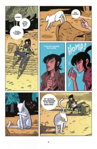 extrait comics Apocalyptigirl