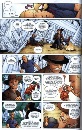 extrait comics Le lointain