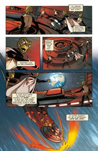 extrait comics Alien intérieur