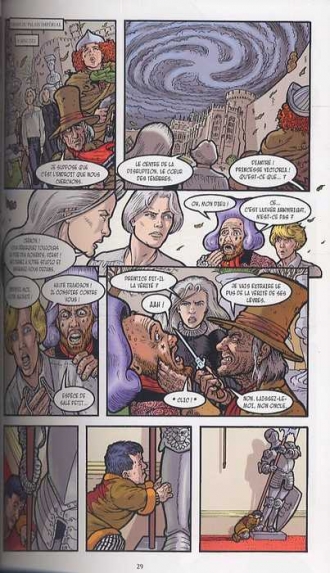 extrait comics L'héritage de Luther Arkwright