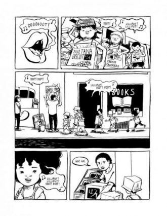 extrait comics August Moon