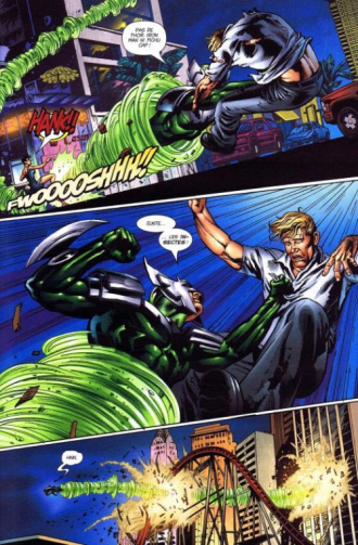 extrait comics A la recherche de Miss Hulk