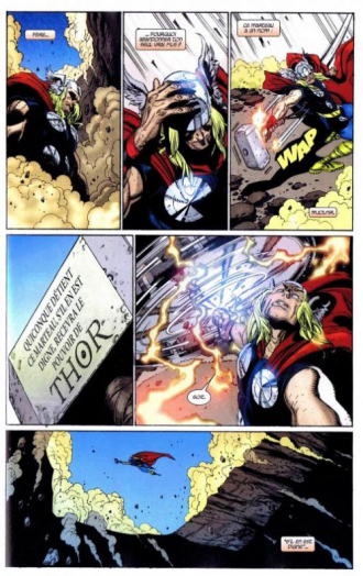 extrait comics Thor - Premier coup de tonnerre (kiosque)