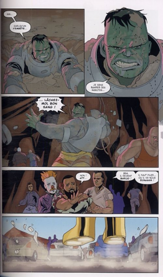 extrait comics Avengers - Les origines