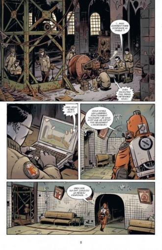 extrait comics La longue mort
