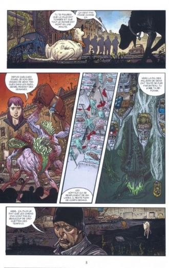 extrait comics Sur les ailes du diable