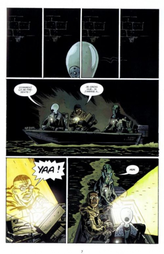 extrait comics La Déesse Noire