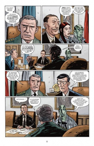 extrait comics Le Roi de la peur