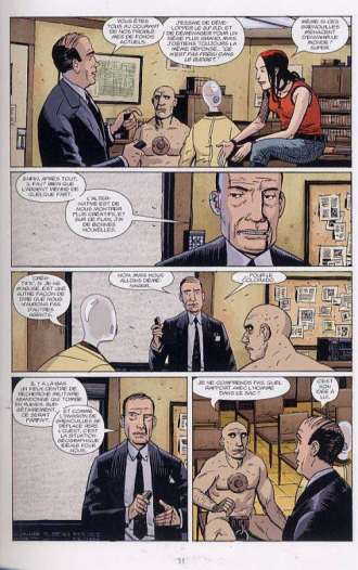 extrait comics Les morts