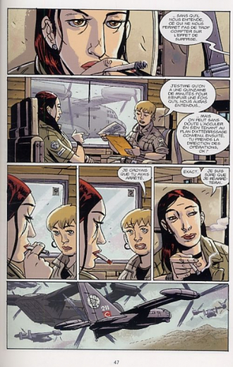 extrait comics L'avertissement
