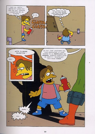 extrait comics Bartman begins