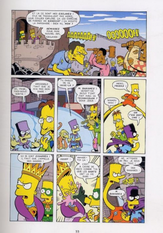 extrait comics Bartman rises