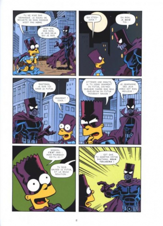 extrait comics Bartman Beyond