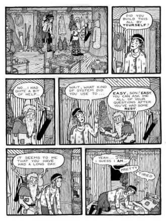 extrait comics Basewood