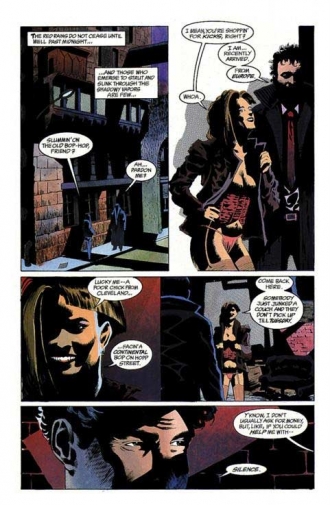 extrait comics Pluie de sang