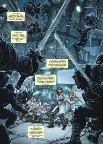 extrait comics Batman & Les tortues Ninjas T1