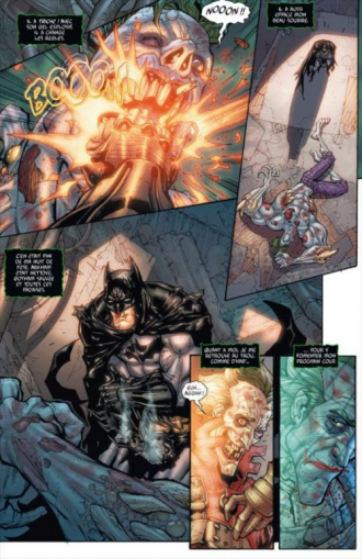 extrait comics Batman Arkham City