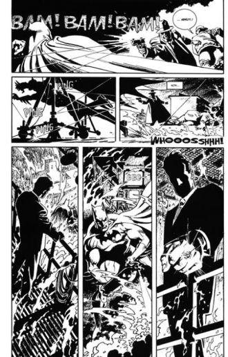 extrait comics Batman Black and White T2