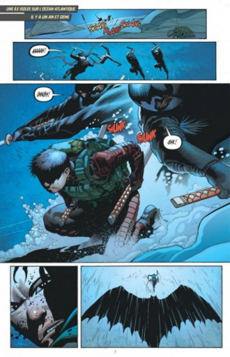 extrait comics La guerre des Robin