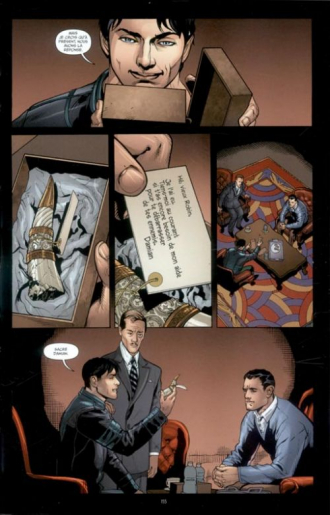 extrait comics La brûlure