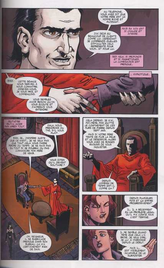 extrait comics le Moine Fou