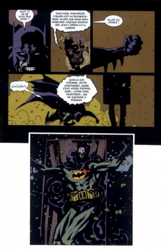 extrait comics Batman - La malédiction qui s'abattit sur Gotham