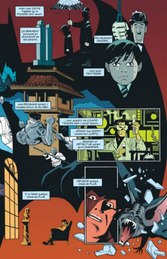 extrait comics Batman meurtrier et fugitif