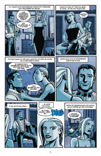 extrait comics Le garde du corps
