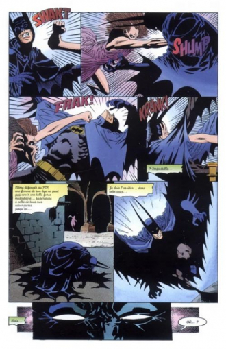 extrait comics Batman Vampire
